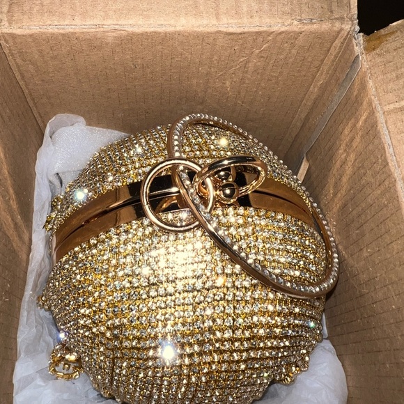 BLING DIAMOND ball bag - Picture 3 of 4